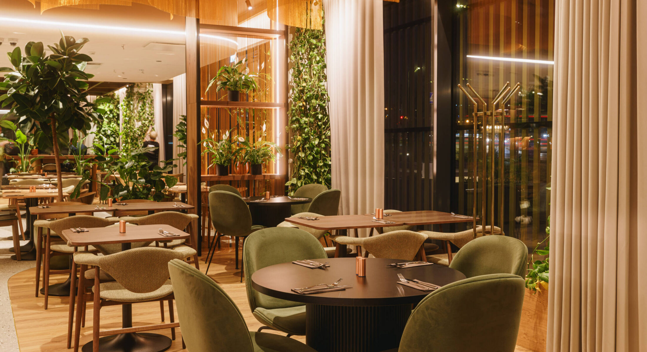 Nook restorani interjöör